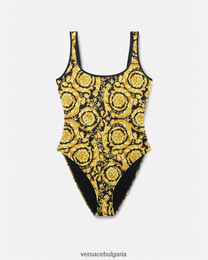 Жени Versace цял бански с бароко щампа N0824Z1144 печат бельо и плажно облекло