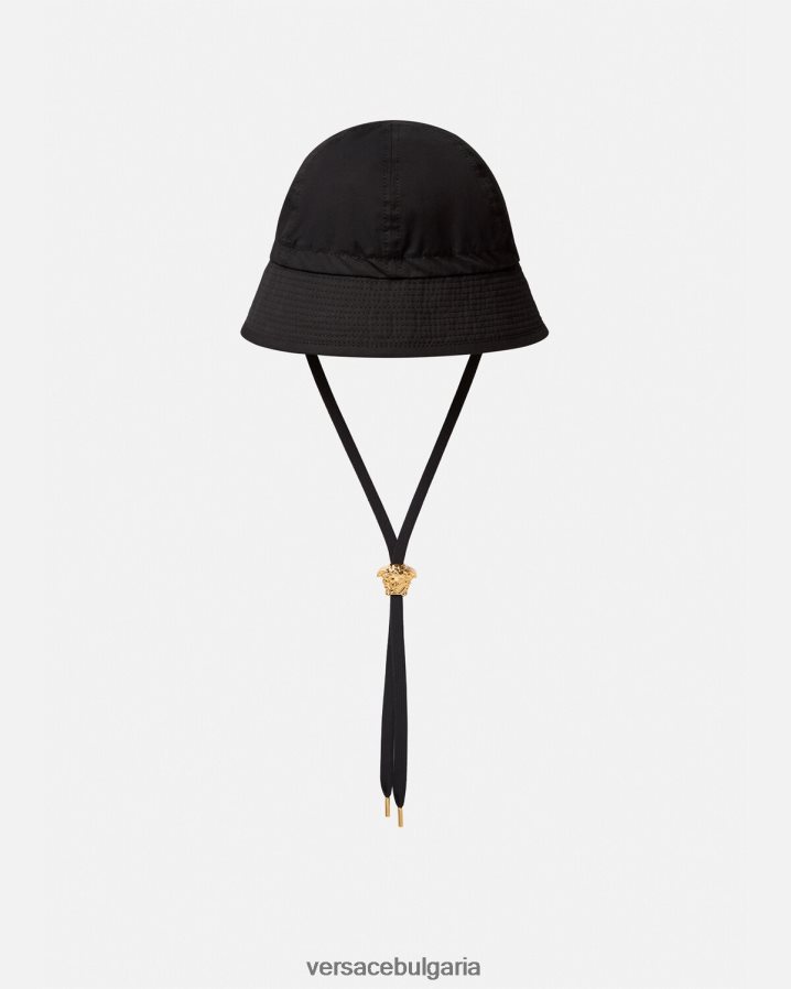 Жени Versace медуза кофа шапка N0824Z1700 черен аксесоари