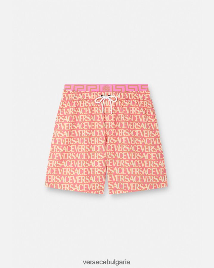 мъже Versace allover boardshorts N0824Z1795 печат бельо и плажно облекло