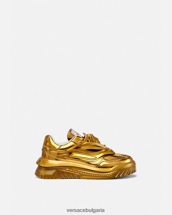 мъже Versace маратонки odissea N0824Z1521 злато обувка
